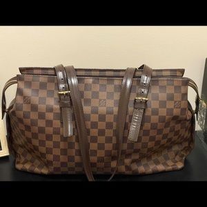 Louis Vuitton Chelsea Damier Ebene shoulder bag